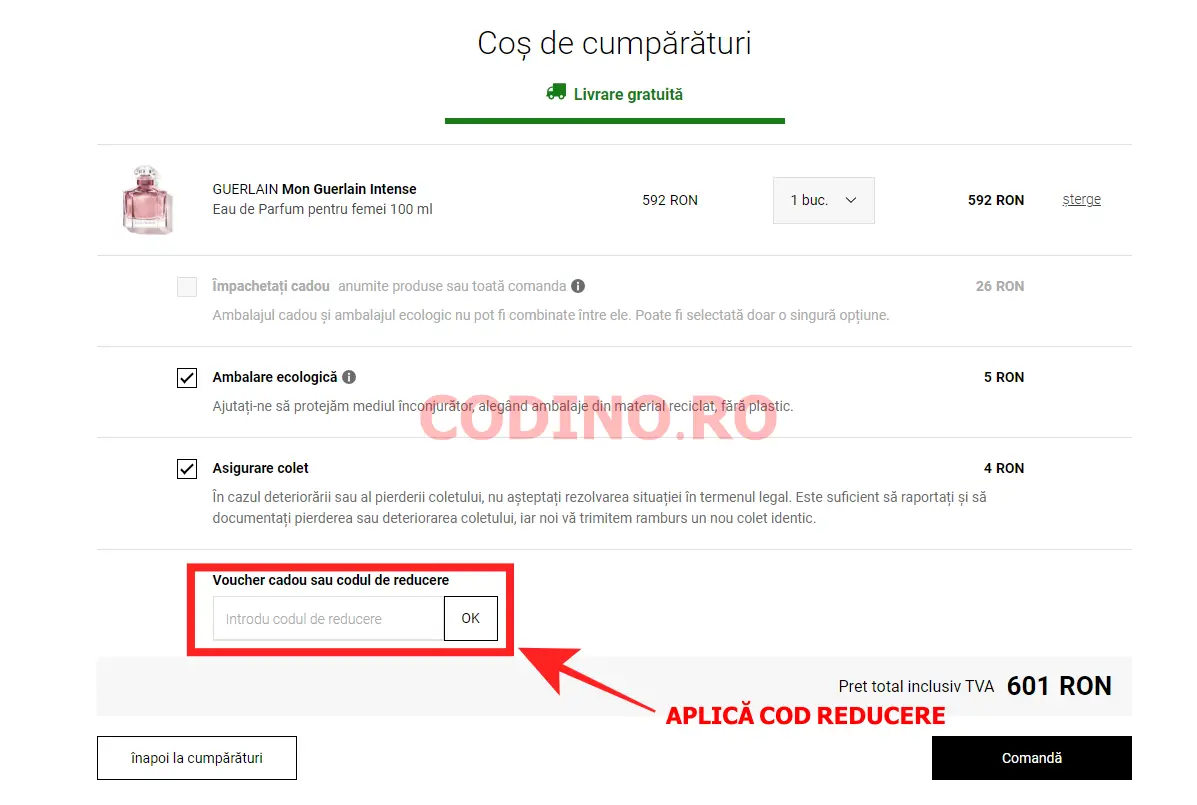 Cod reducere Notino