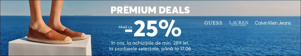 Cod de reducere ePantofi de până la -25% la achiziții de minim 289 lei la produsele selectate